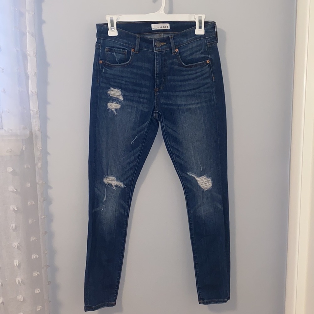 LOFT Modern Skinny Jeans, Size 27/4